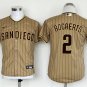 men's & youth Activewear Baseball Uniform 2 Xander Bogaerts Jerseys Tan Alternate Player Game Shirt