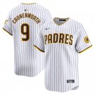 men's & youth Activewear Baseball Uniform 9 Jake Cronenworth Jerseys White Home Limited Player Shirt
