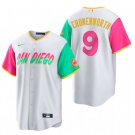men's & youth Activewear Baseball Uniform 9 Jake Cronenworth Jerseys White 2022 City Connect Shirt