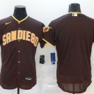 men's & youth Activewear Baseball San Diego Padres Uniform Blank Jerseys Brown Away Elite Shirt