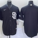 men's & youth Activewear Baseball San Diego Padres Uniform Blank Jerseys Black CoolBase Shirt