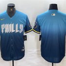 men's & youth Baseball Philadelphia Phillies Uniform Blank Jerseys Blue 2024 City Connect Shirt