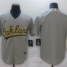 men's & youth Baseball Oakland Athletics Uniform Blank Jerseys Gray Road Player Game Shirt