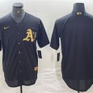 men's & youth Baseball Oakland Athletics Uniform Blank Jerseys Black Gold Team CoolBase Shirt