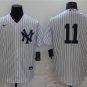 men's & youth Baseball NYY Team Uniform 11 Anthony Volpe Jerseys White Home Player Game Shirt