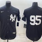 men's & youth Baseball NYY Team Uniform 95 Oswaldo Cabrera Jerseys Black Patch Cool Player Shirt