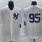 men's & youth Baseball NYY Team Uniform 95 Oswaldo Cabrera Jerseys White Coopestown Player Shirt
