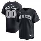men's & youth Baseball New York Yankees 00 Custom name number Jerseys Navy Alternate Limited Shirt