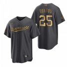 men's & youth Baseball MinTC Team Uniform 25 Byron Buxton Jerseys Charcoal 2022 All-Star Game Shirt