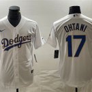 men's & youth Baseball LAD Team Uniform 17 Shohei Ohtani Jerseys White 2021 Gold Program Shirt