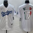 men's & youth Baseball LAD Team Uniform 17 Shohei Ohtani Jerseys Mexico White Home Player Shirt