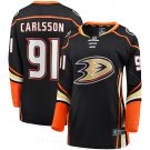 women's Anaheim Ducks 91 Leo Carlsson Jersey Black