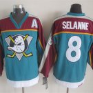 men's & youth Anaheim Ducks 8 Teemu Selanne Jersey Blue