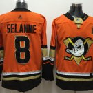 men's & youth Anaheim Ducks 8 Leo Carlsson Jersey Orange Authentic Stitched