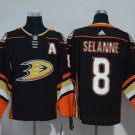 men's & youth Anaheim Ducks 8 Teemu Selanne Jersey Black
