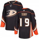 men's & youth Anaheim Ducks #19 Troy Terry Jersey Black Home