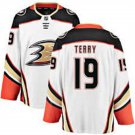 men's & youth Anaheim Ducks #19 Troy Terry Jersey Away White