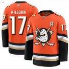 men's & youth Anaheim Ducks #17 Alex Killorn Jersey 2025 Orange Home