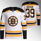 men's & youth Boston Bruins #39 Morgan Geekie Jersey White