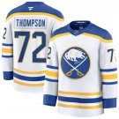 men's & youth Buffalo Sabres #72 Tage Thompson Jersey White Royal Away Premier Player