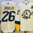 men's & youth Buffalo Sabres #26 Rasmus Dahlin Jersey White 2022 Reverse Retro Primegreen