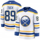men's & youth Buffalo Sabres #89 Alex Tuch Jersey White Royal Away Premier Player