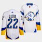 men's & youth Buffalo Sabres #22 Jack Quinn Jersey White 2022 Reverse Retro Primegreen
