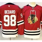 men's & youth Chicago Blackhawks #98 Connor Bedard Jersey  Youth 2025 Red 100th Anniversary