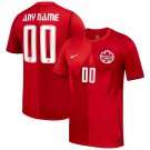 adult & kids Canada National Soccer Uniform 00 Custom name number Jersey Home 2026 Red Activewear