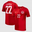 adult & kids Canada Soccer Team Uniform 22 Richie Laryea Jersey Home 2026 Red Activewear