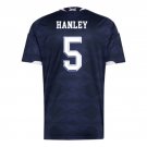 adult & kids Scotland National Soccer Team Uniform 5 Grant Hanley Jersey Home 2026 Navy Activewear