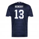 adult & kids Scotland National Soccer Team Uniform 13 Jack Hendry Jersey Home 2026 Navy Activewear