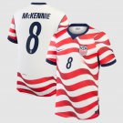 adult & kids USA National Soccer Team Uniform 8 Weston McKennie Jersey Home 2026 Red Activewear