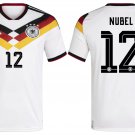 adult & kids Germany National Soccer Uniform 12 Alexander Nubel Jersey Home 2026 White Activewear