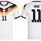 adult & kids Germany National Soccer Uniform 11 Leroy Sane Jersey Home 2026 White Activewear