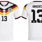 adult & kids Germany National Soccer Uniform 13 Kai Havertz Jersey Home 2026 White Activewear