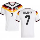 adult & kids Germany National Soccer Uniform 7 Kai Havertz Jersey Home 2026 White Activewear
