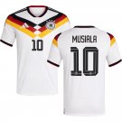 adult & kids Germany National Soccer Uniform 10 Jamal Musiala Jersey Home 2026 White Activewear