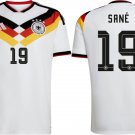 adult & kids Germany National Soccer Uniform 19 Leroy Sané Jersey Home 2026 White Activewear
