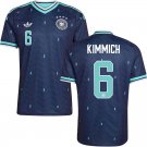 adult & kids Germany National Team Soccer Uniform 6 Joshua Kimmich Jersey Away 2026 Navy Activewear