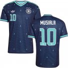 adult & kids Germany National Team Soccer Uniform 10 Jamal Musiala Jersey Away 2026 Navy Activewear