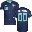 adult & kids Germany National Soccer Uniform 00 Custom name number Jersey Away 2026 Navy Activewear