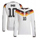adult & kids Germany National Soccer Uniform 10 Nadiem Amiri Jersey Home 2026 White Long-Sleeve