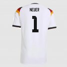adult & kids Germany National Soccer Uniform 1 Manuel Neuer Jersey Home 2026 White Activewear