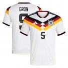 adult & kids Germany National Soccer Team Uniform 5 Pascal Groß Jersey Home 2026 White Activewear