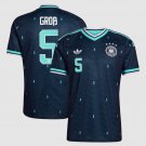 adult & kids Germany National Soccer Team Uniform 5 Groß Jersey Away Stadium 2026 Navy Activewear