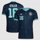 adult & kids Germany National Soccer Uniform 16 Stiller Jersey Away Stadium 2026 Navy Activewear