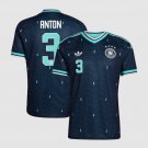adult & kids Germany National Soccer Team Uniform 3 Anton Jersey Away Stadium 2026 Navy Activewear