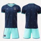 adult & kids Germany Soccer Team Uniform Suit Blank Jersey Set Away Stadium 2026 Navy Activewear