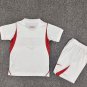 youth Turkey National Soccer Uniform suit Blank Jersey set 2026 kids Away Activewear White Shirt kit